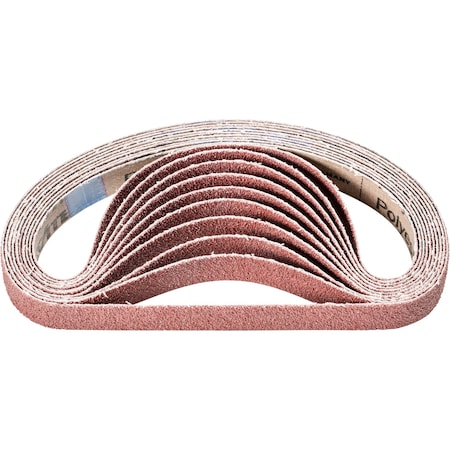 Pferd Coated Belt, Al/Oxd, 3/4"x18", 36 Grit, 3/4" W, 18" L, Coated, Aluminum Oxide, 36 Grit 49048